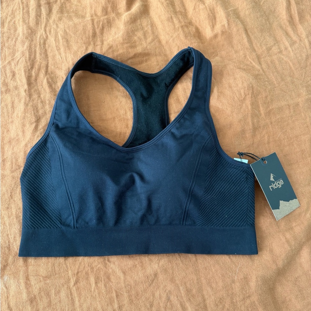 Ridge Women's Send It Seamless Merino Sports Bra, large